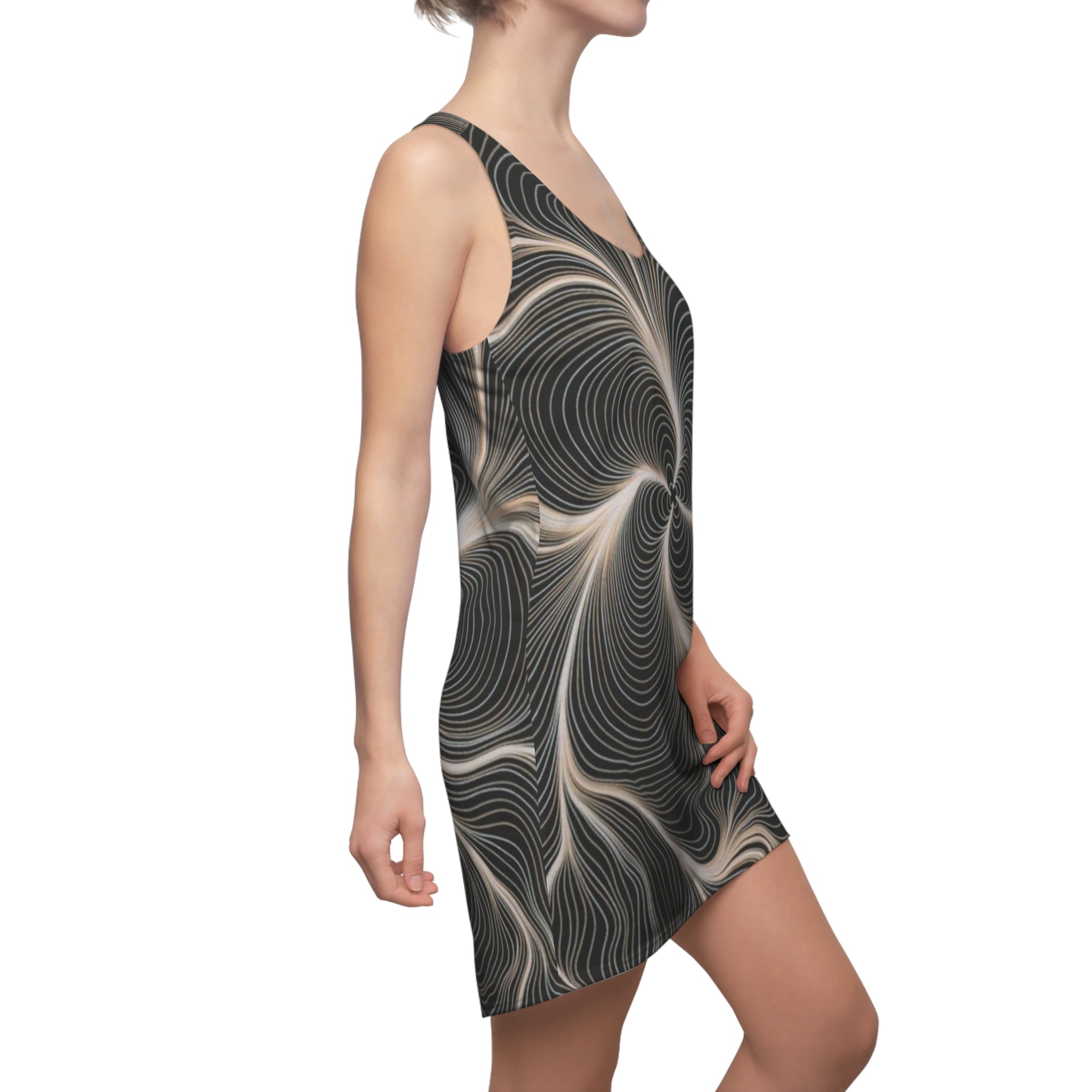Optical Lines Dress