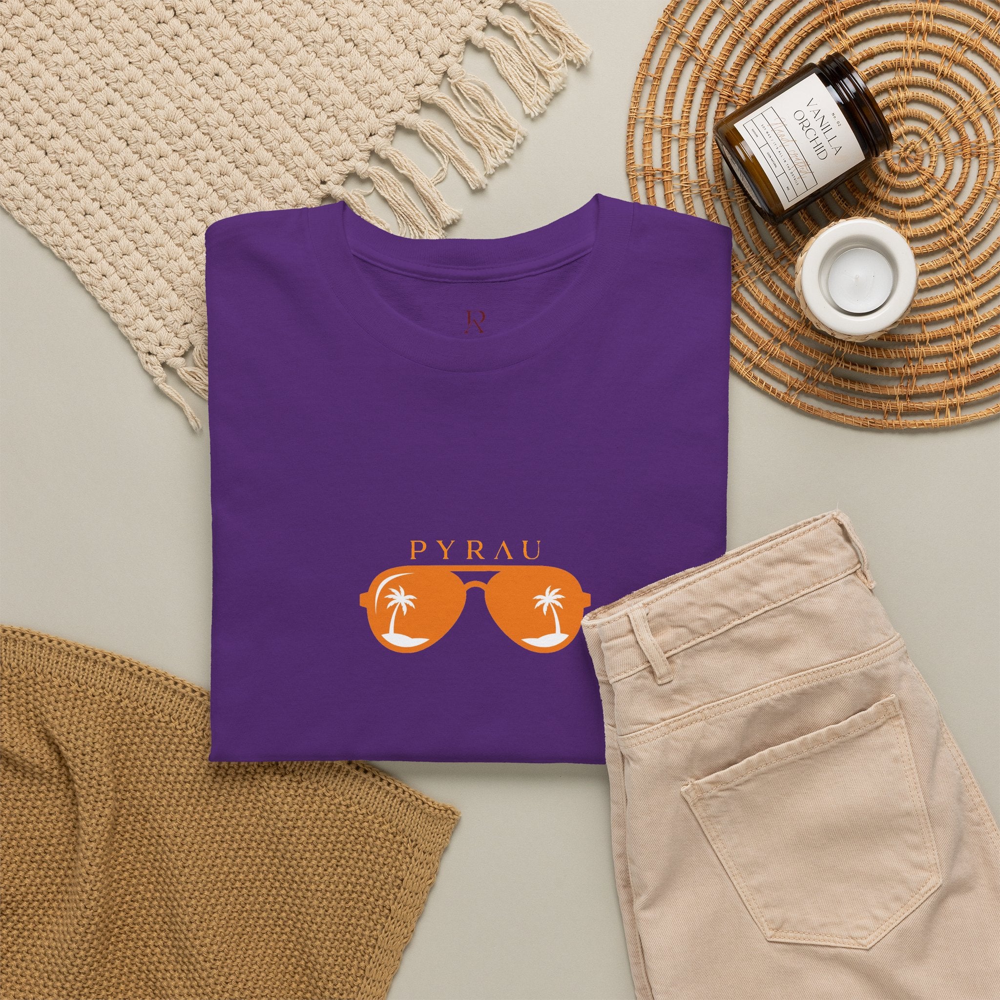 Sunset Palm Sunglasses Tee