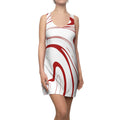 Red Swirl Dress