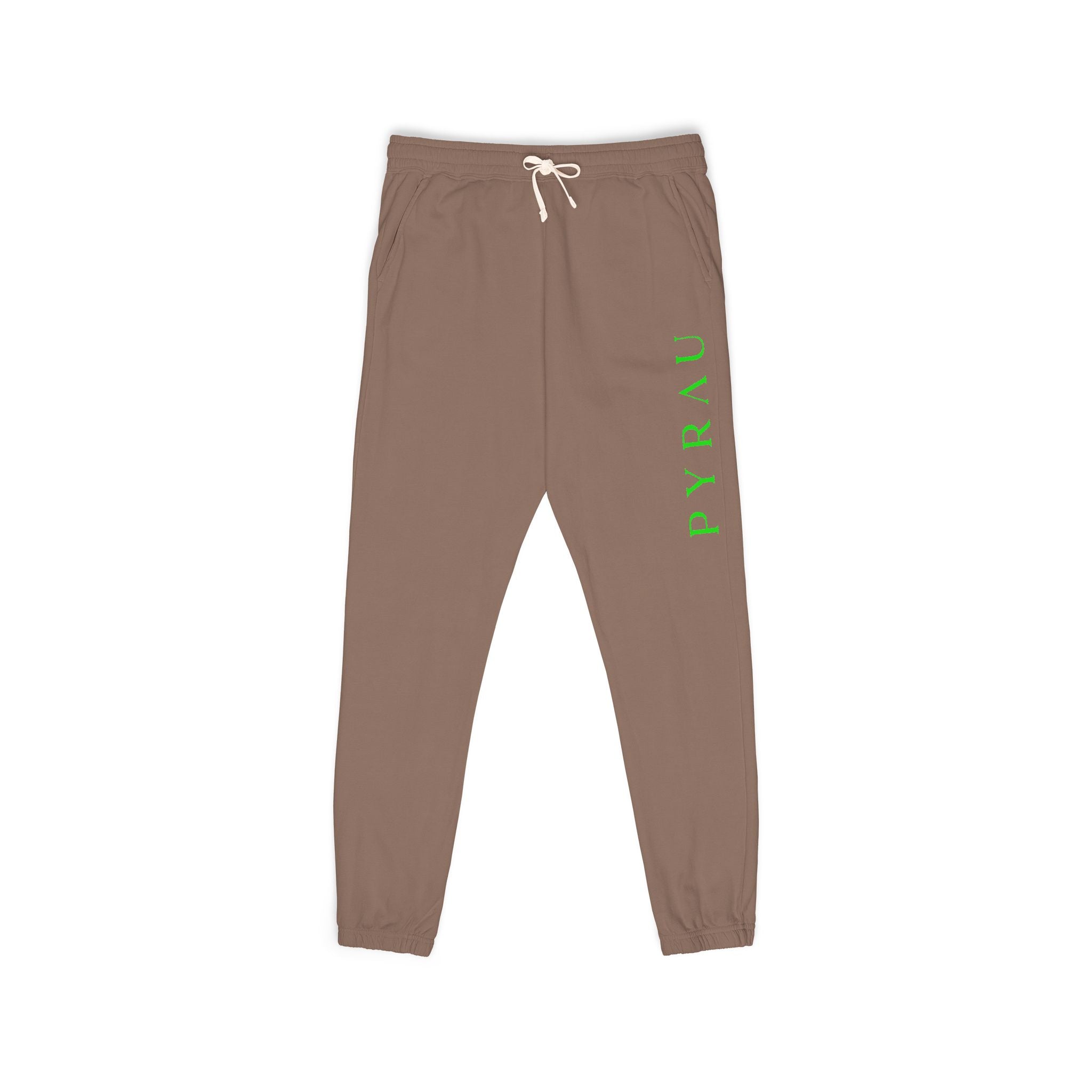 Fleece Pyrau Green Jogger - Sweatpant