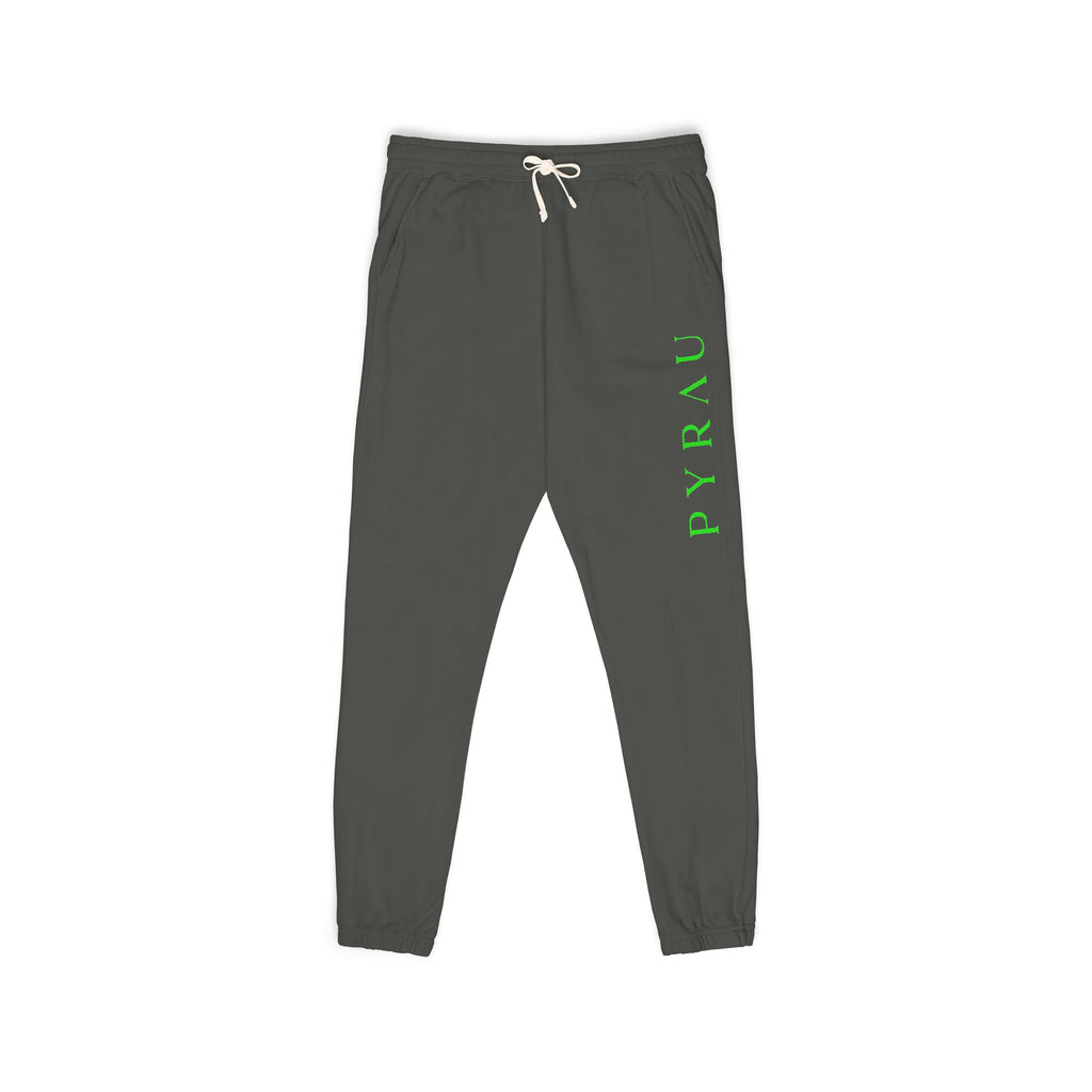 Fleece Pyrau Green Jogger - Sweatpant