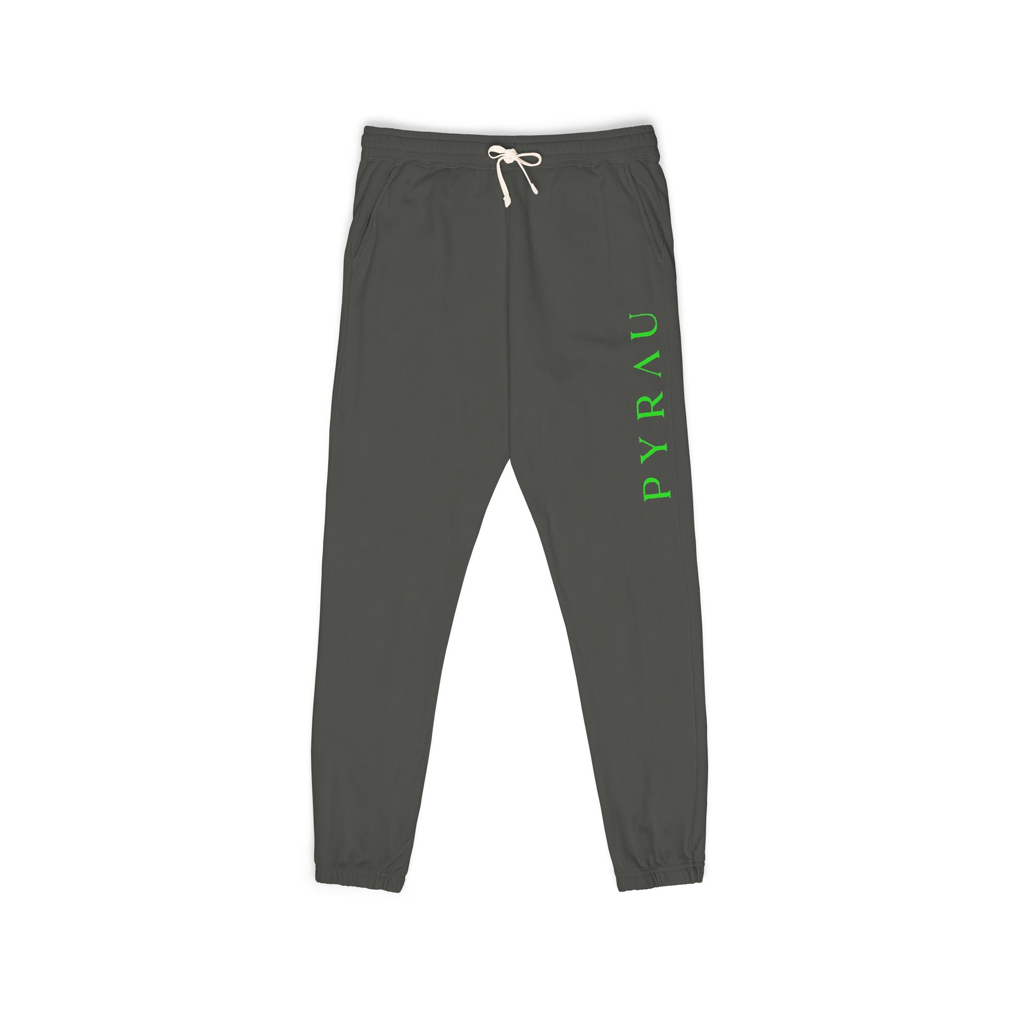 Fleece Pyrau Green Jogger - Sweatpant