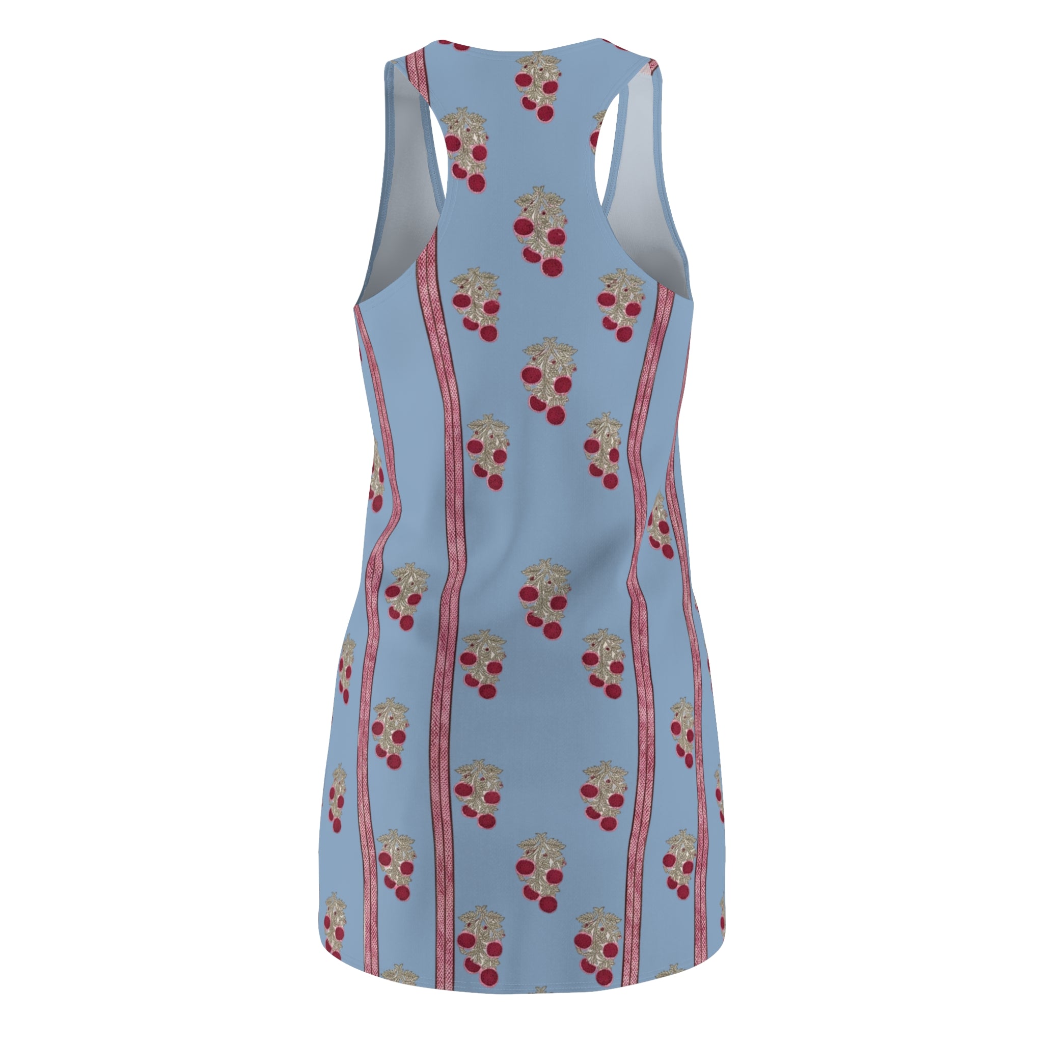 Floral Dress — Light Blue Cherry Blossom