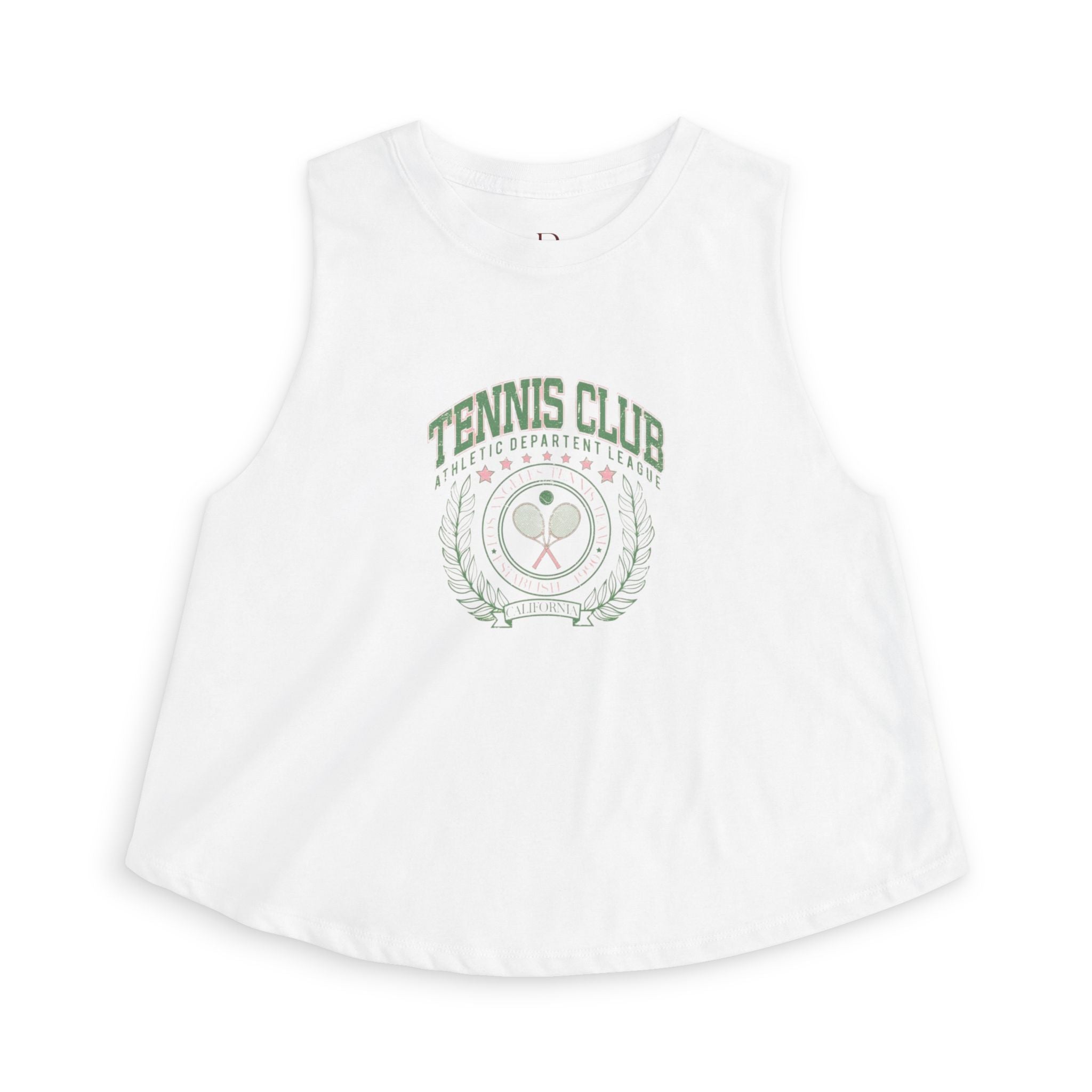 Tennis Club Crop Top | Vintage