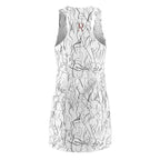 Abstract Line Dress
