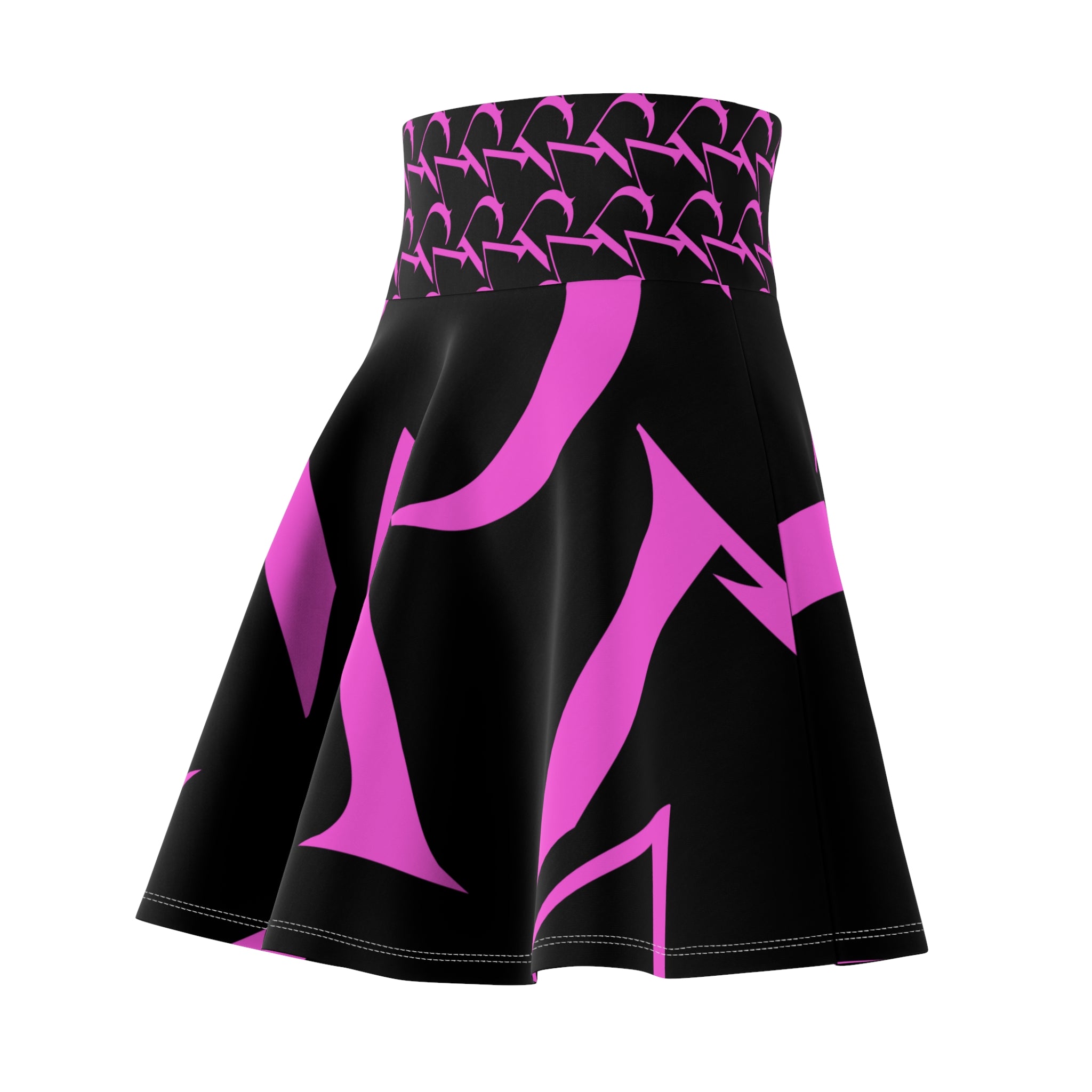 Pink Neon Flame Skirt