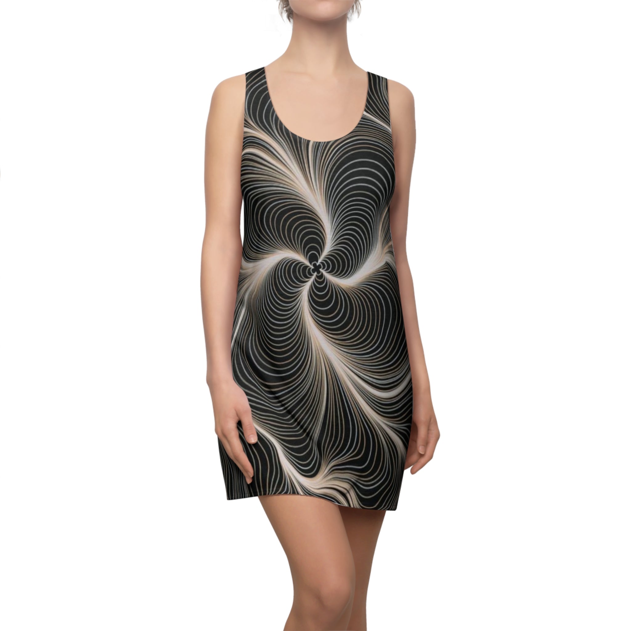 Optical Lines Dress