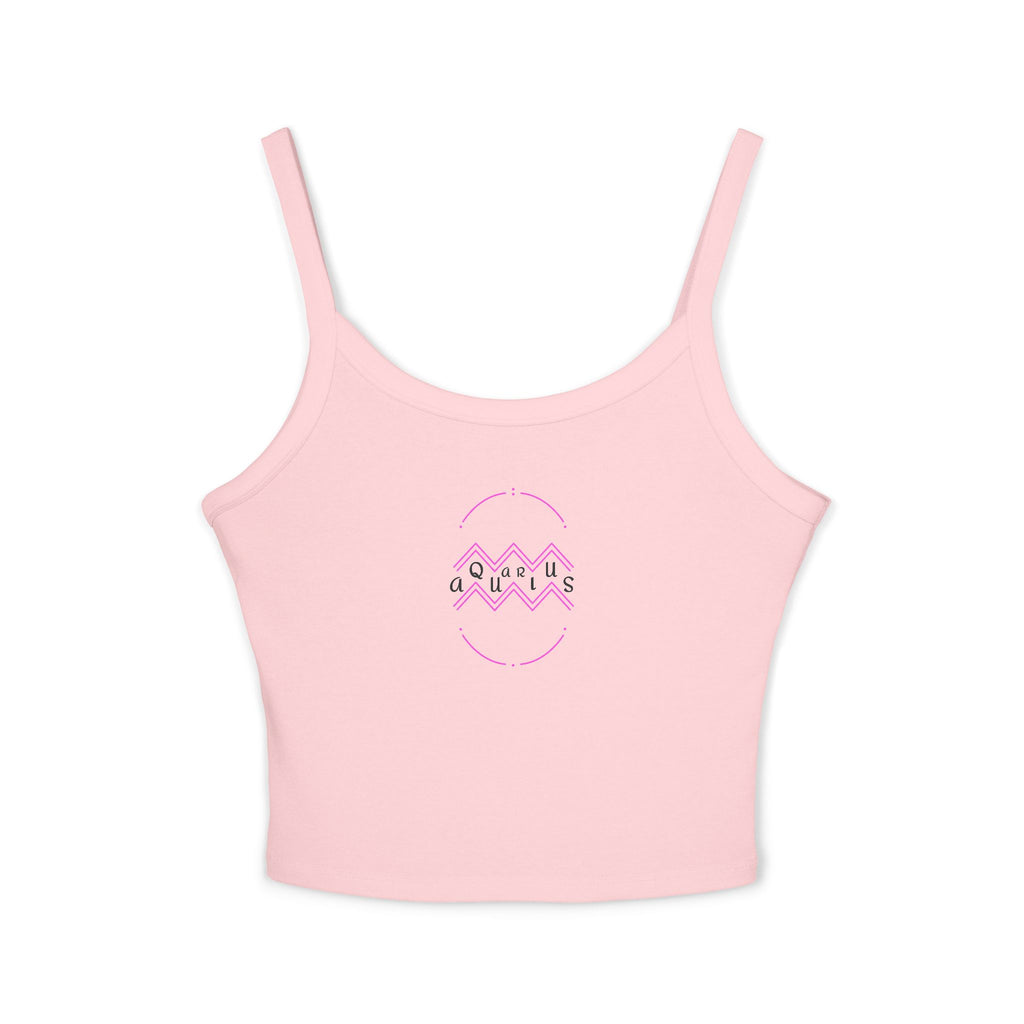 Aquarius Zodiac Crop Tank Top