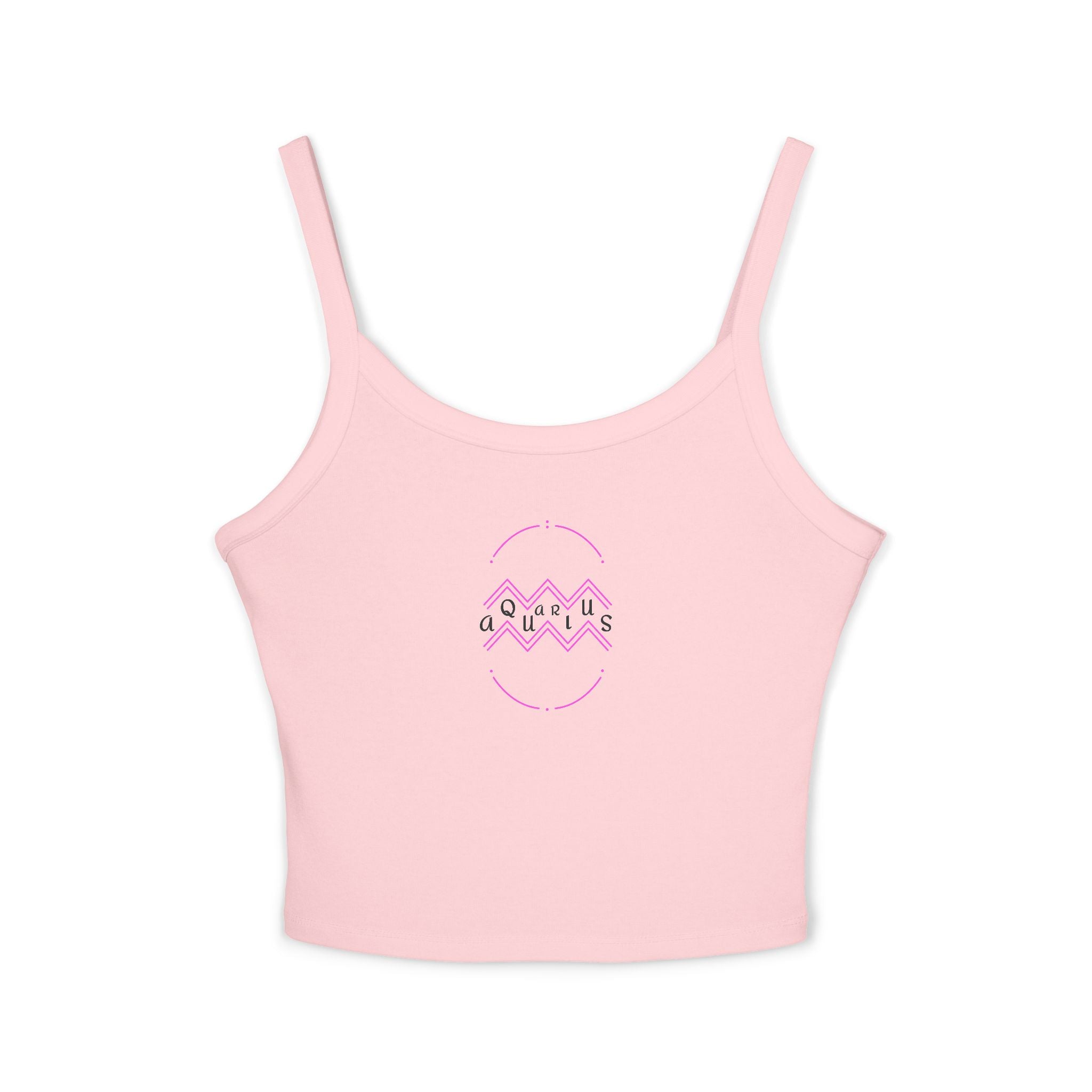 Aquarius Zodiac Crop Tank Top