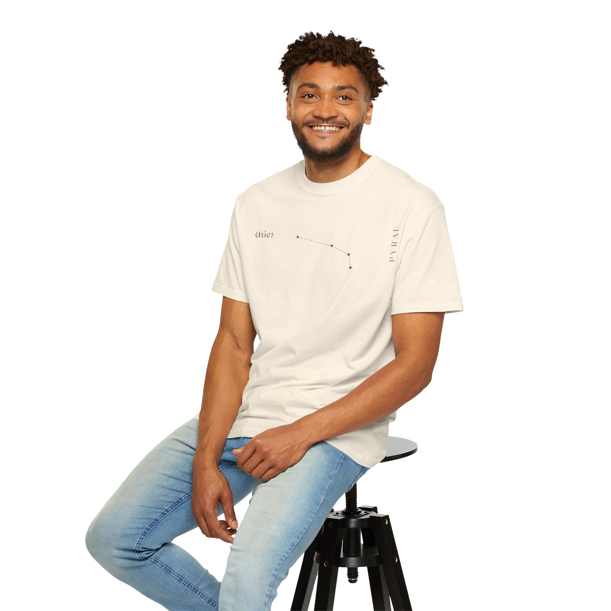 Aries Star Map T-shirt | Pyrau Zodiac