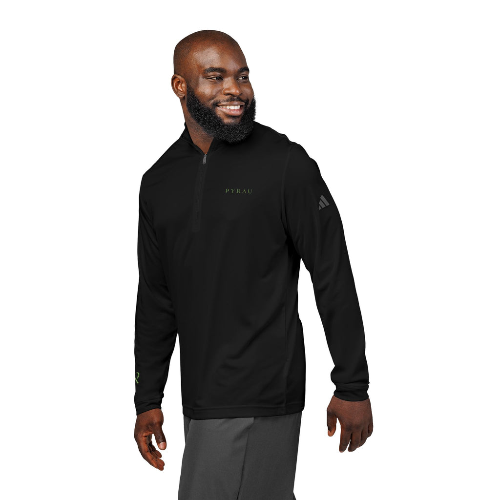 Adidas x Pyrau Embroidered Quarter-Zip Pullover