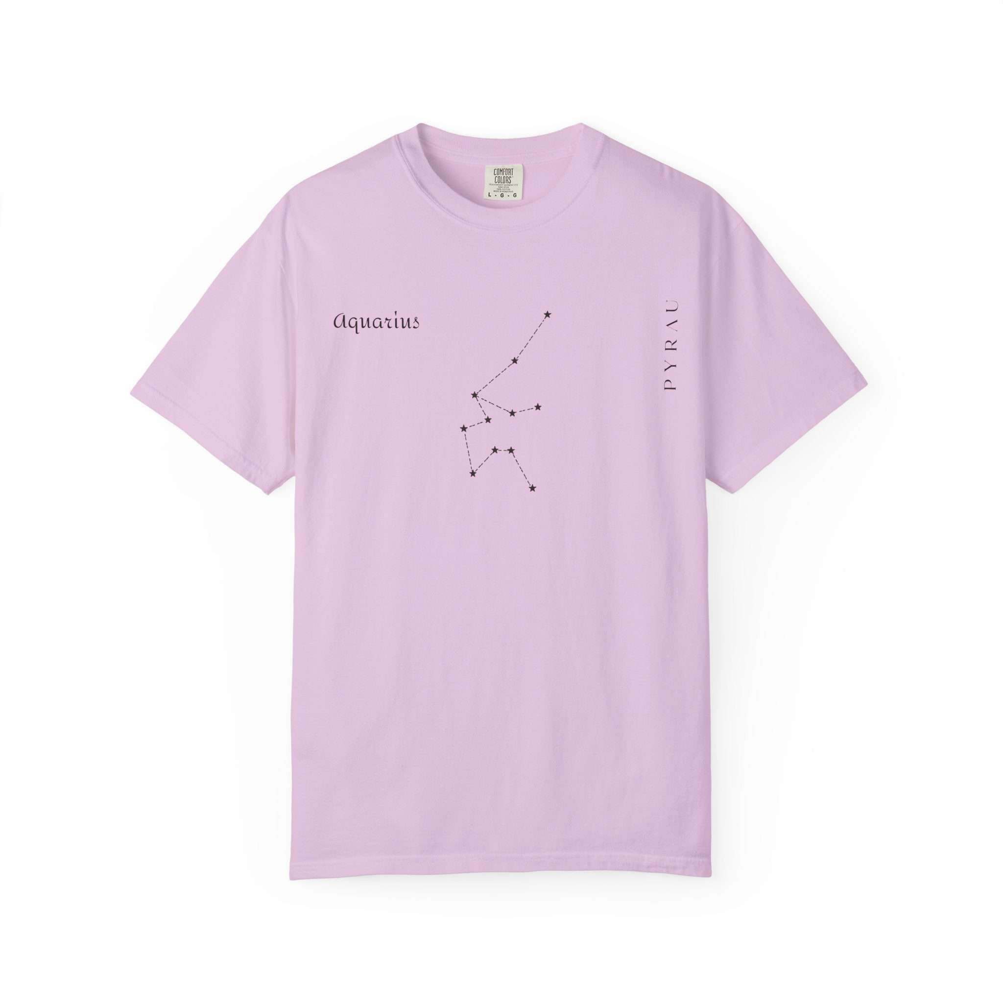 Aquarius Star Map T-shirt | Pyrau Zodiac
