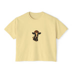 Cow Portrait Boxy Tee