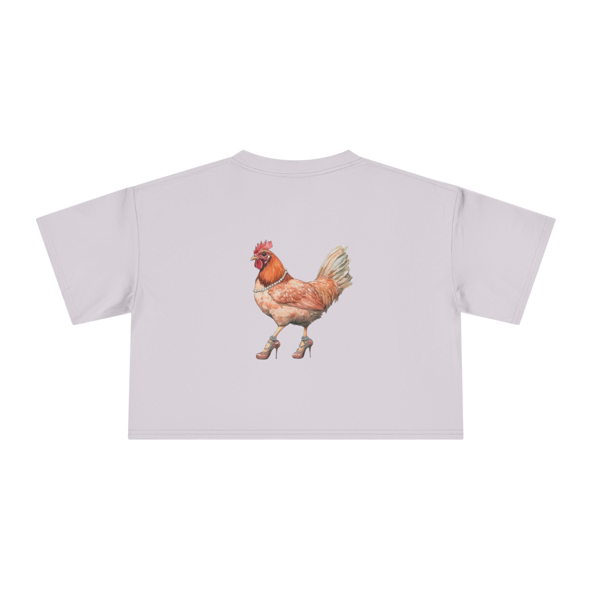 Chicken Crop Tee | Vintage Watercolor Hen Design