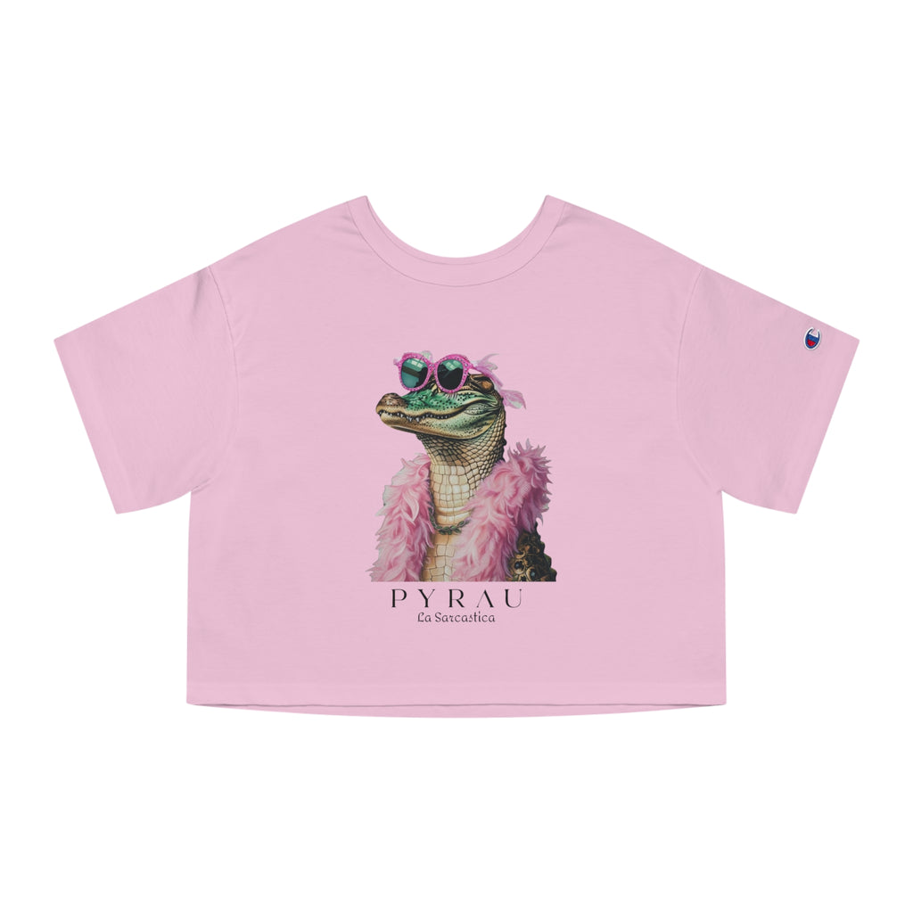 Champion & Pyrau Sunglasses Crocodile Cropped
