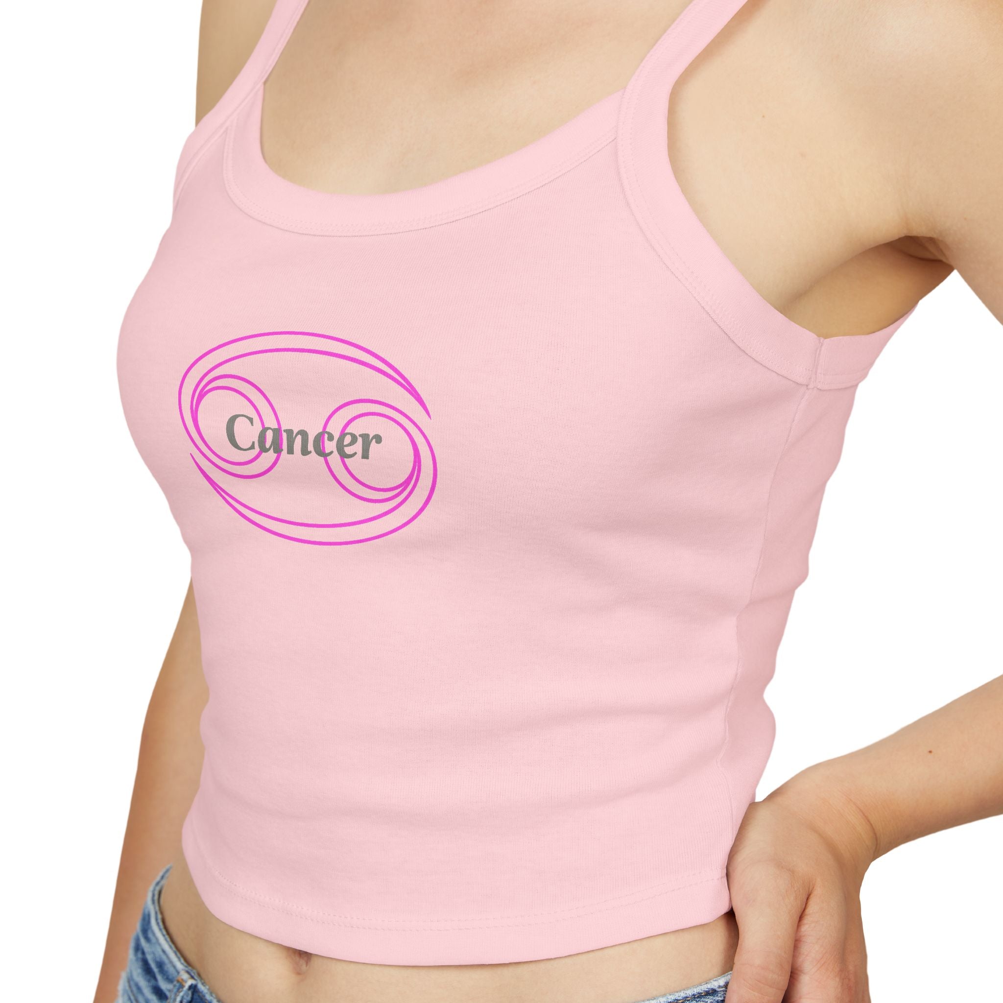 Cancer Zodiac Crop Tank Top
