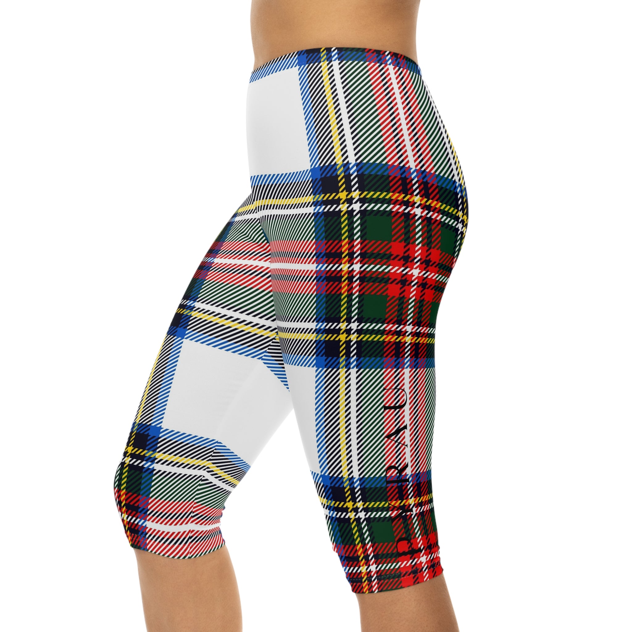 Plaid Capri Legging
