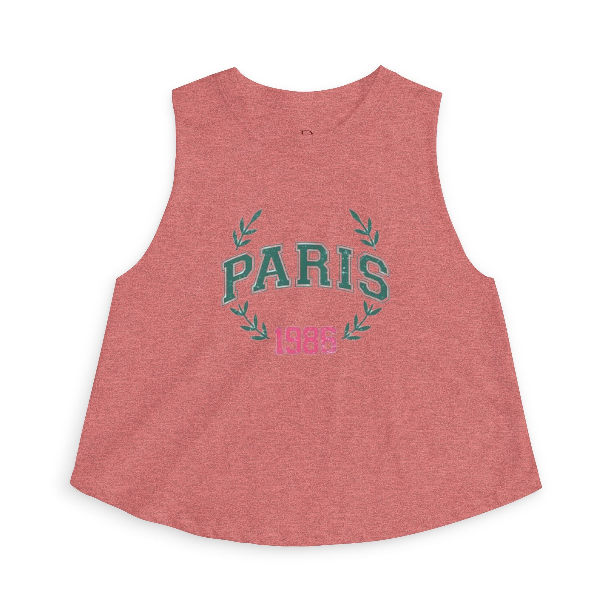 Paris 1986 Women's Crop Top – Vintage