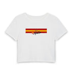Spain Flag Crop Tee