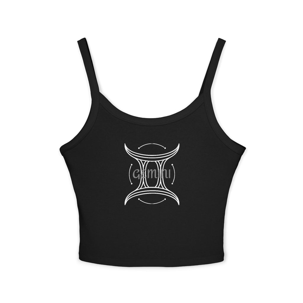 Gemini Crop Tank Top Zodiac