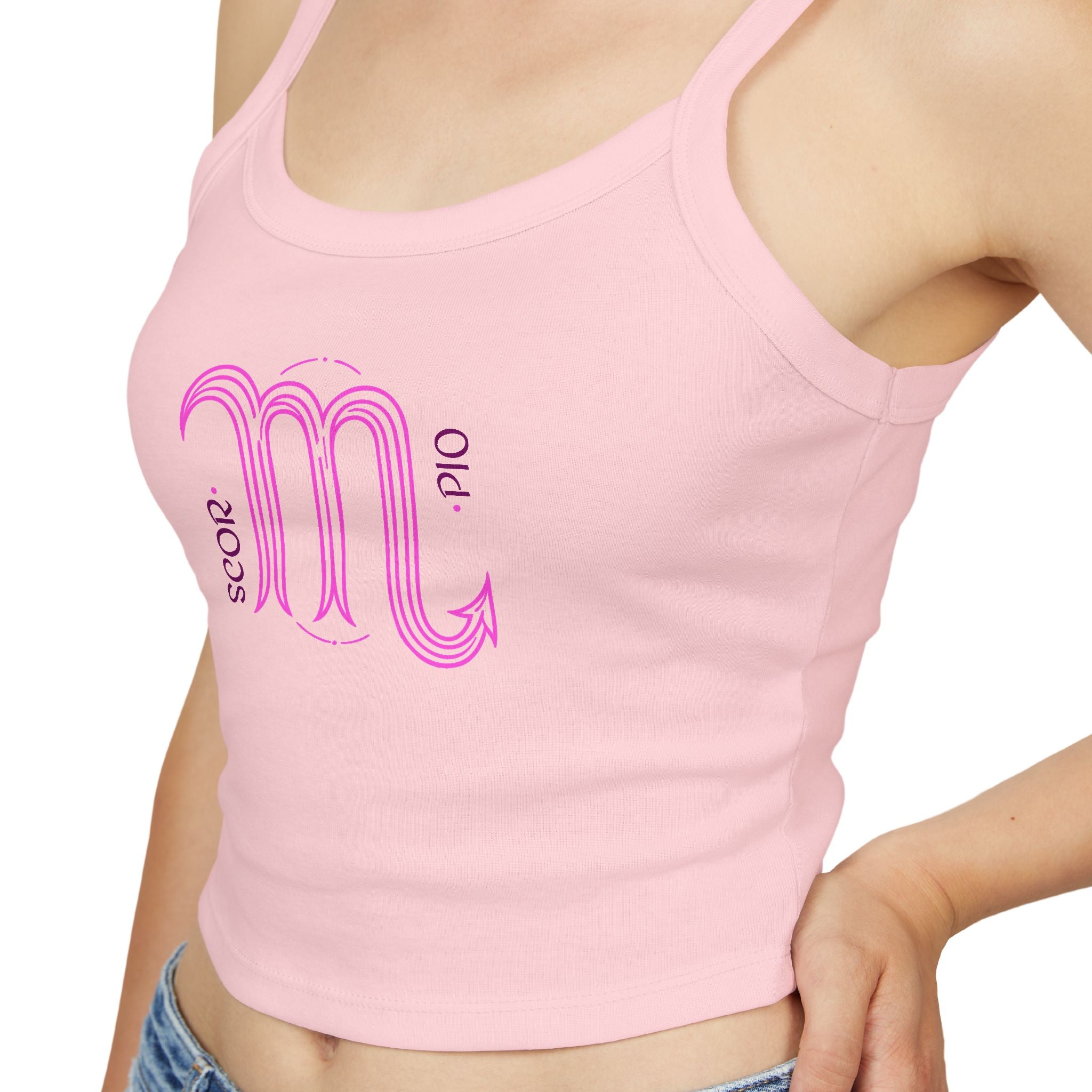 Scorpio Zodiac Crop Tank Top