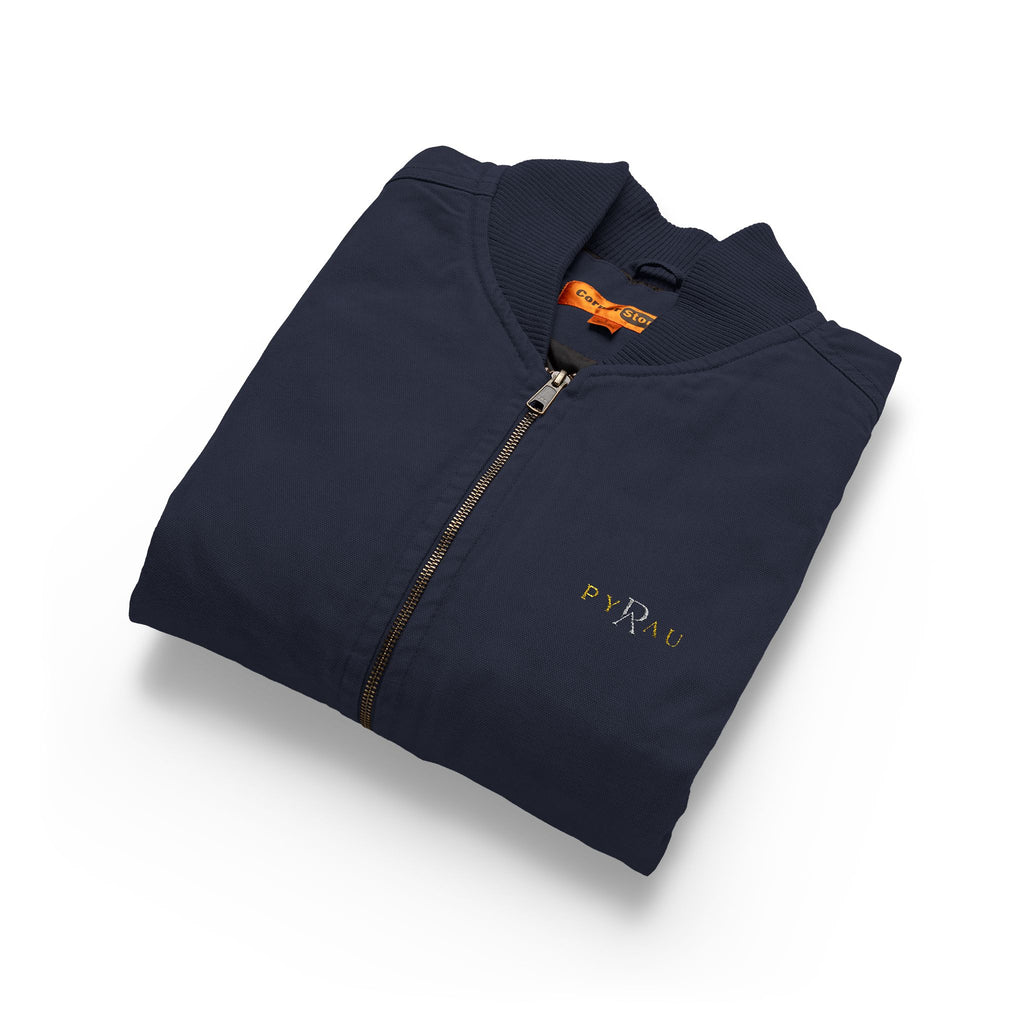 Embroidered Pyrau Canvas Vest