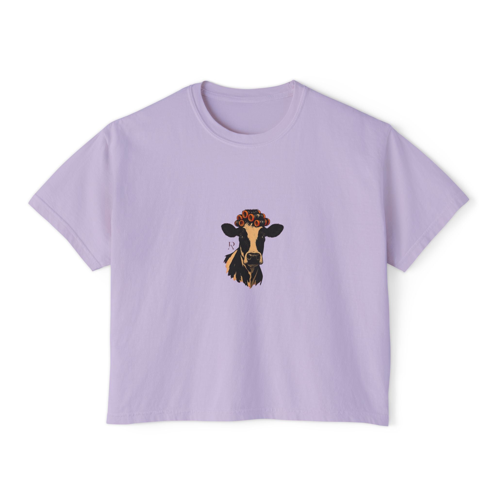 Cow Portrait Boxy Tee