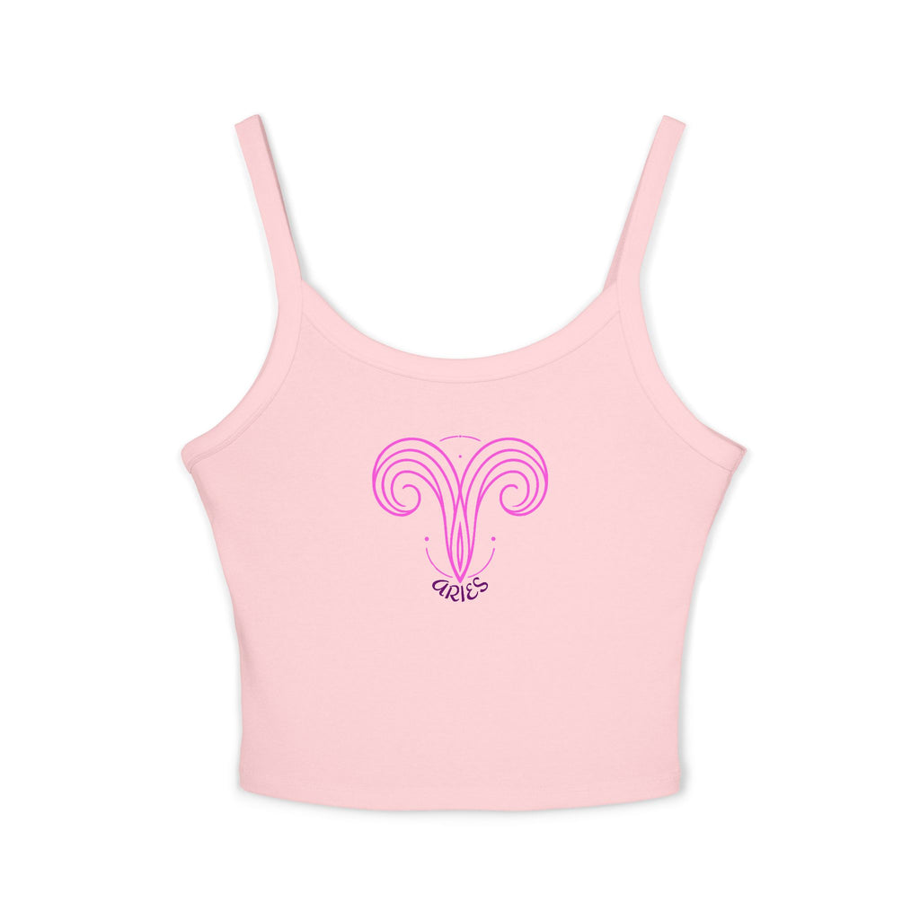 Aries Zodiac Crop Tank Top
