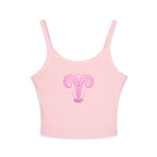 Aries Zodiac Crop Tank Top