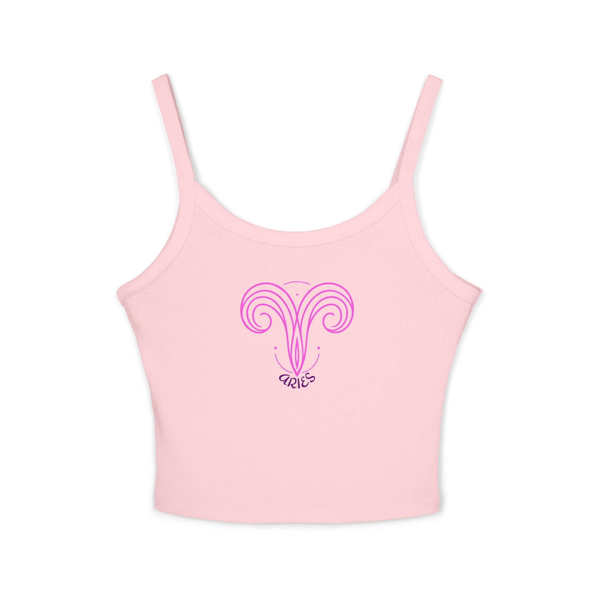 Aries Zodiac Crop Tank Top