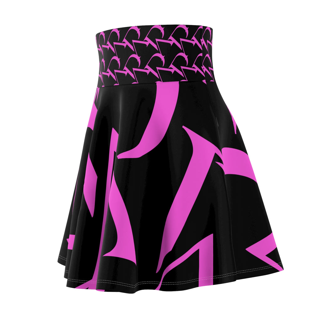 Pink Neon Flame Skirt