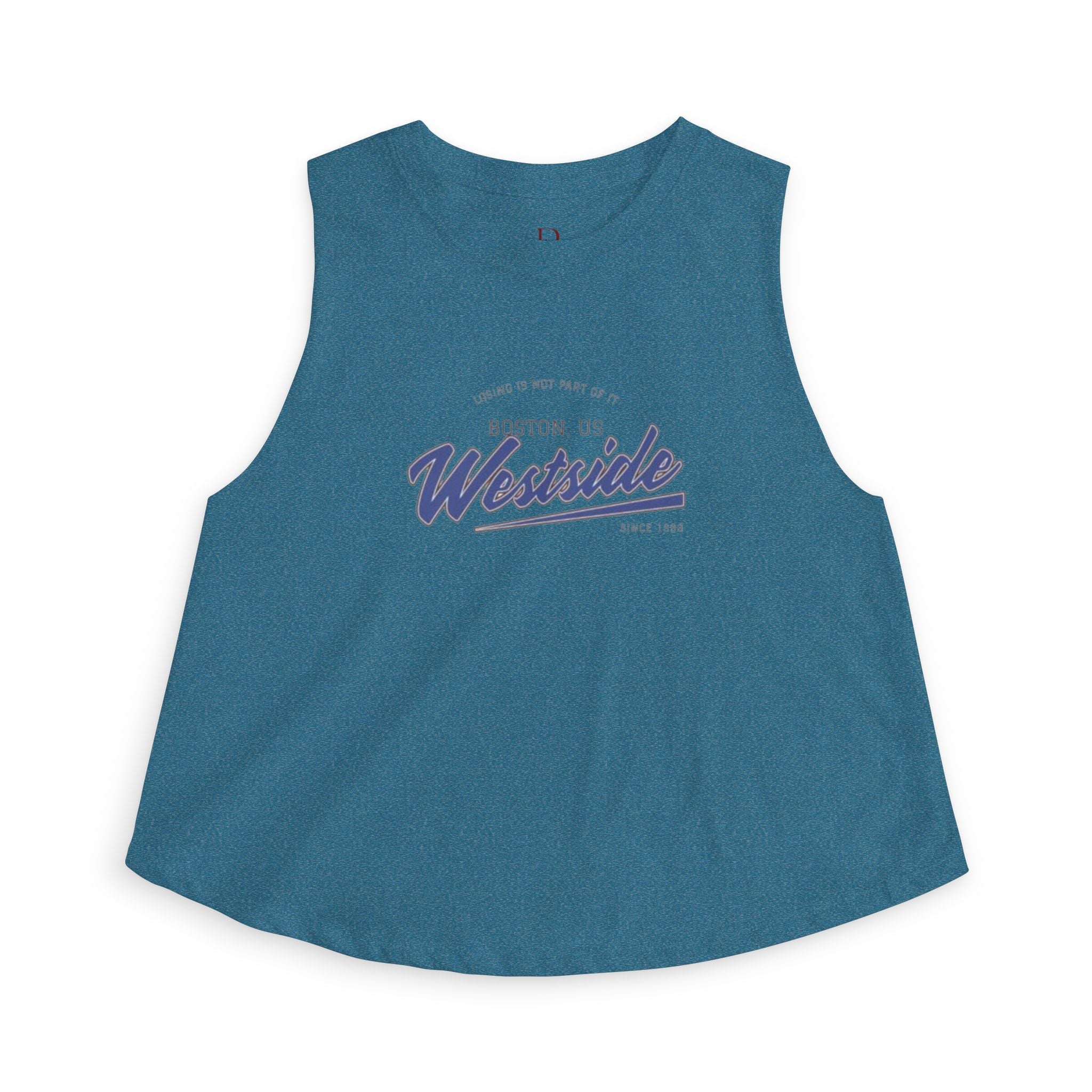 Westside Script Logo Crop Top