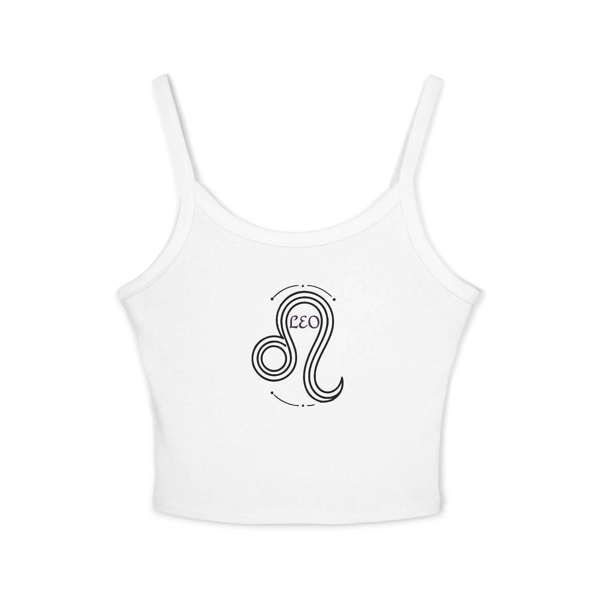 Leo Zodiac Crop Tank Top