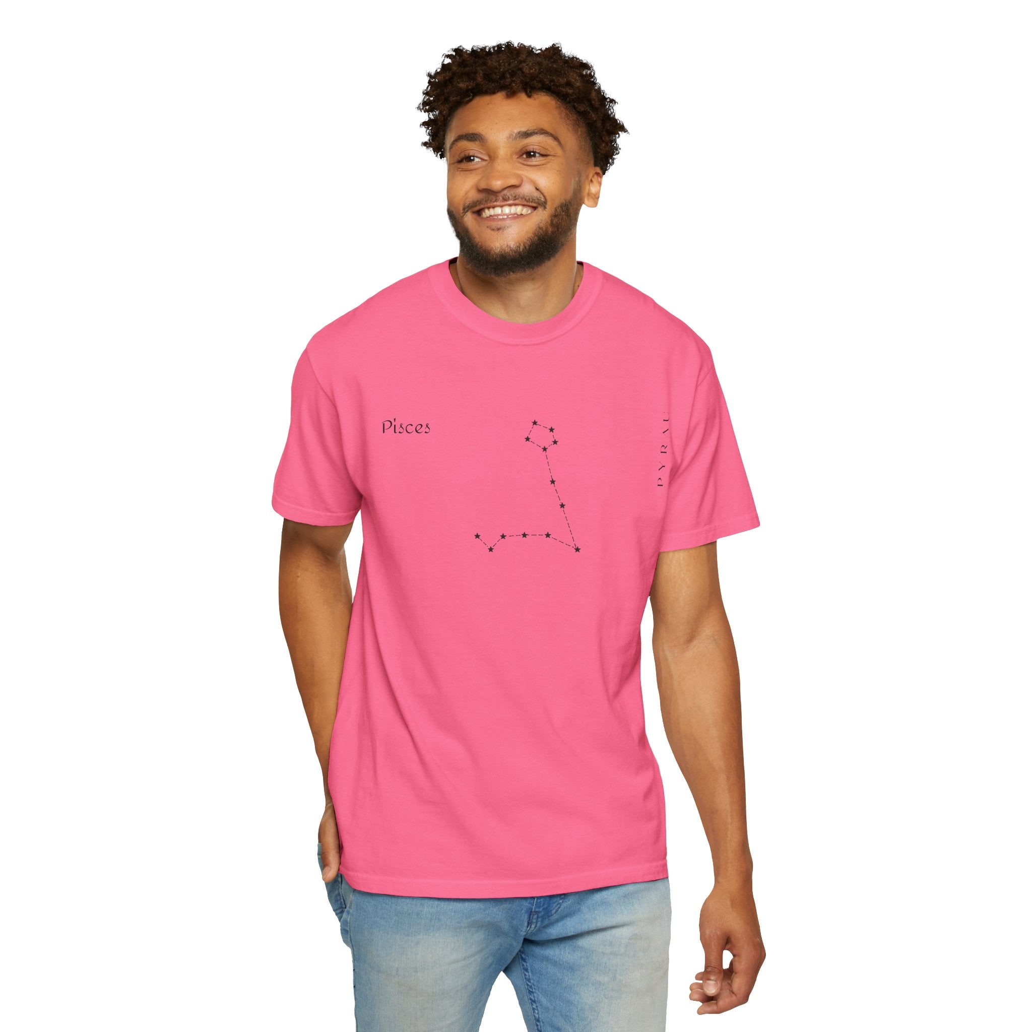 Pisces Star Map T-shirt | Pyrau Zodiac