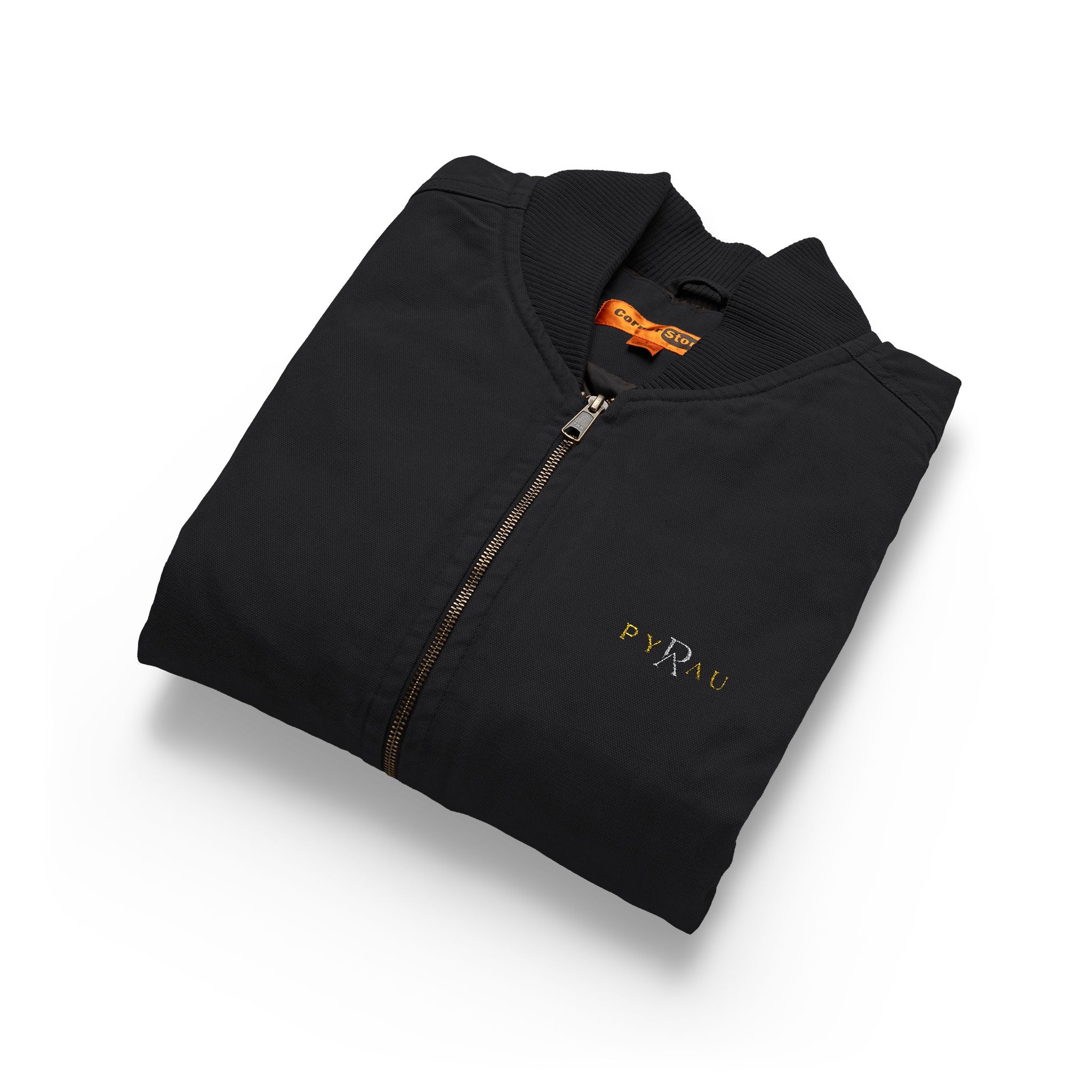 Embroidered Pyrau Canvas Vest
