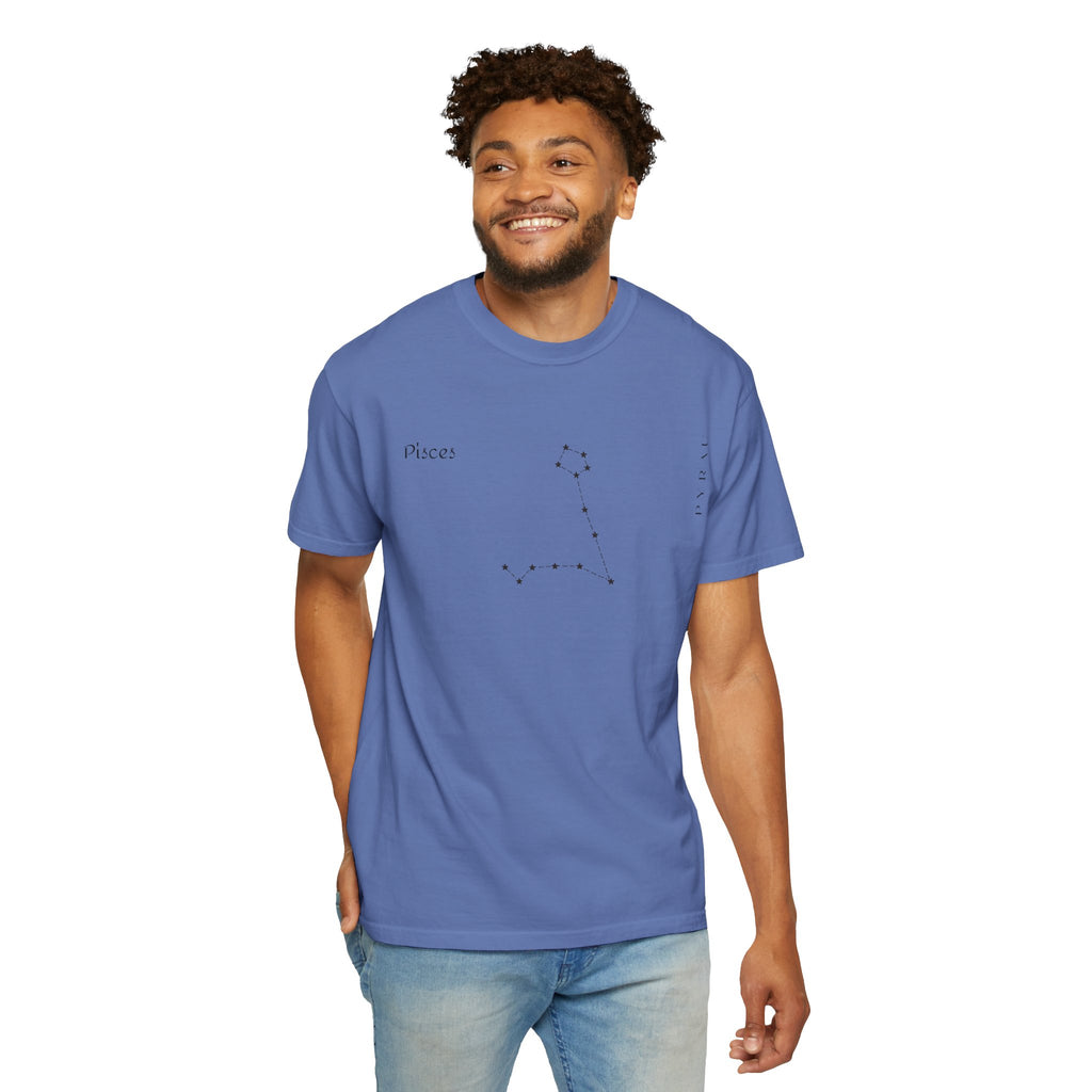 Pisces Star Map T-shirt | Pyrau Zodiac