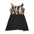 Abstract Neutral Wave Dress