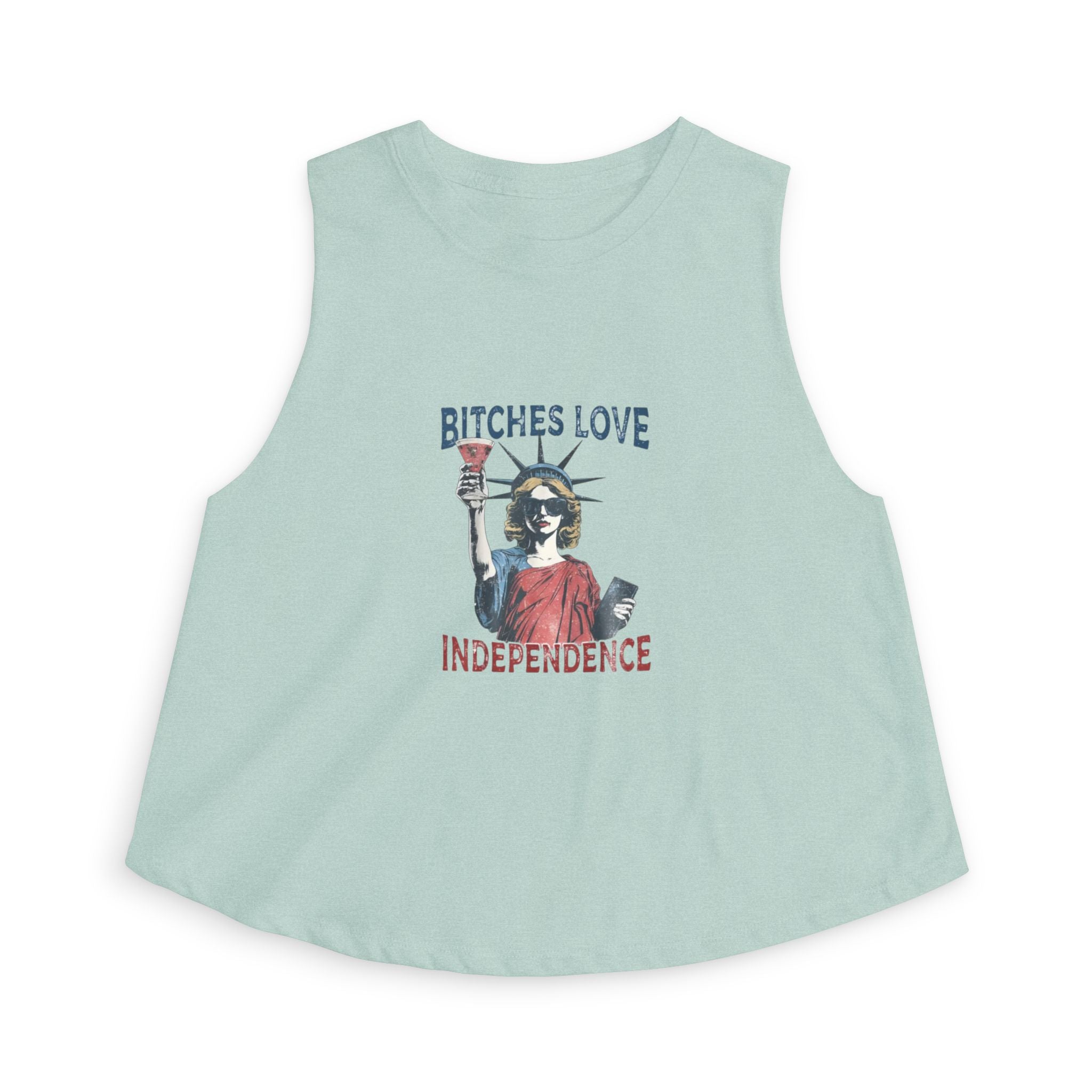 Bitch Loves Independence Crop Top