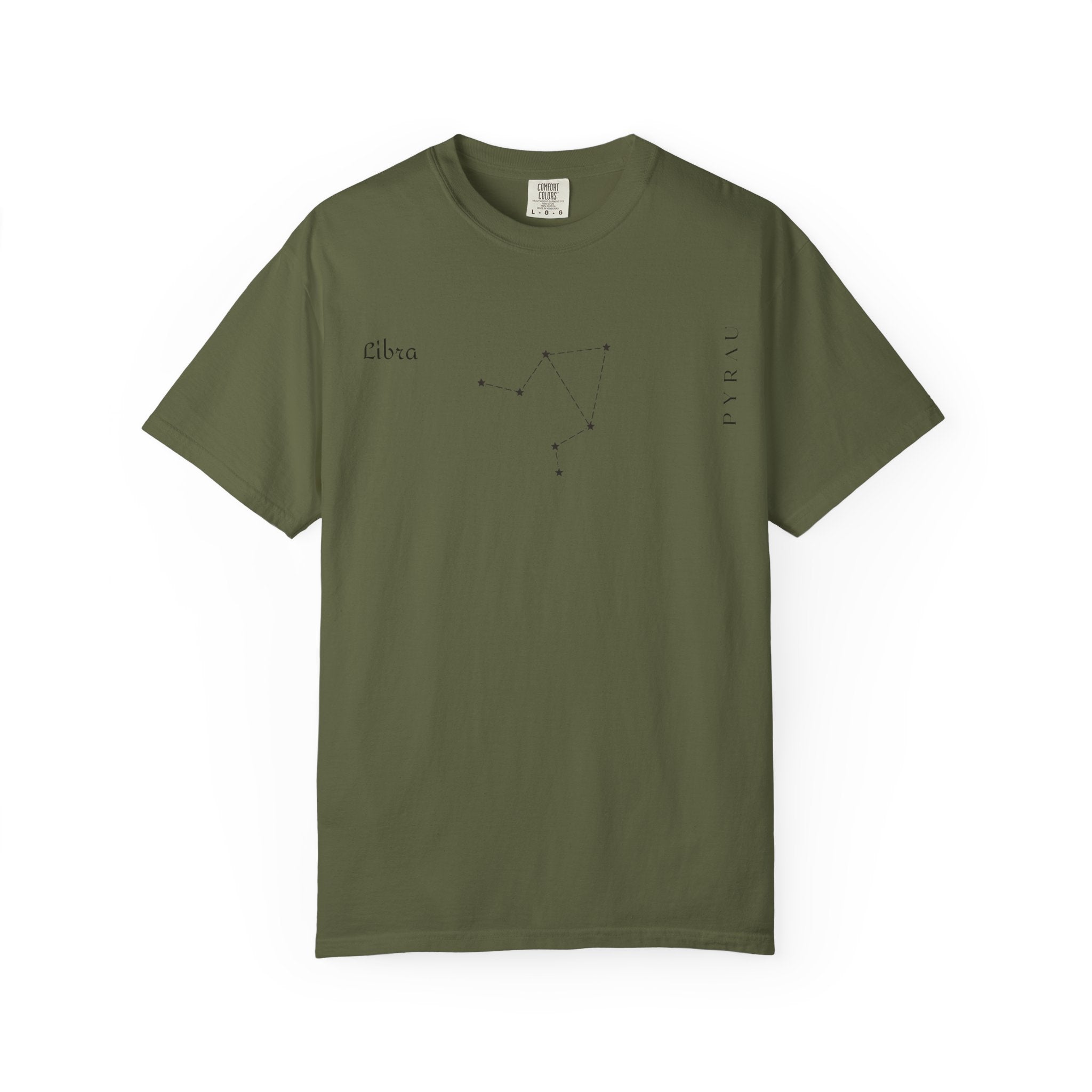 Libra Star Map T-shirt | Pyrau Zodiac