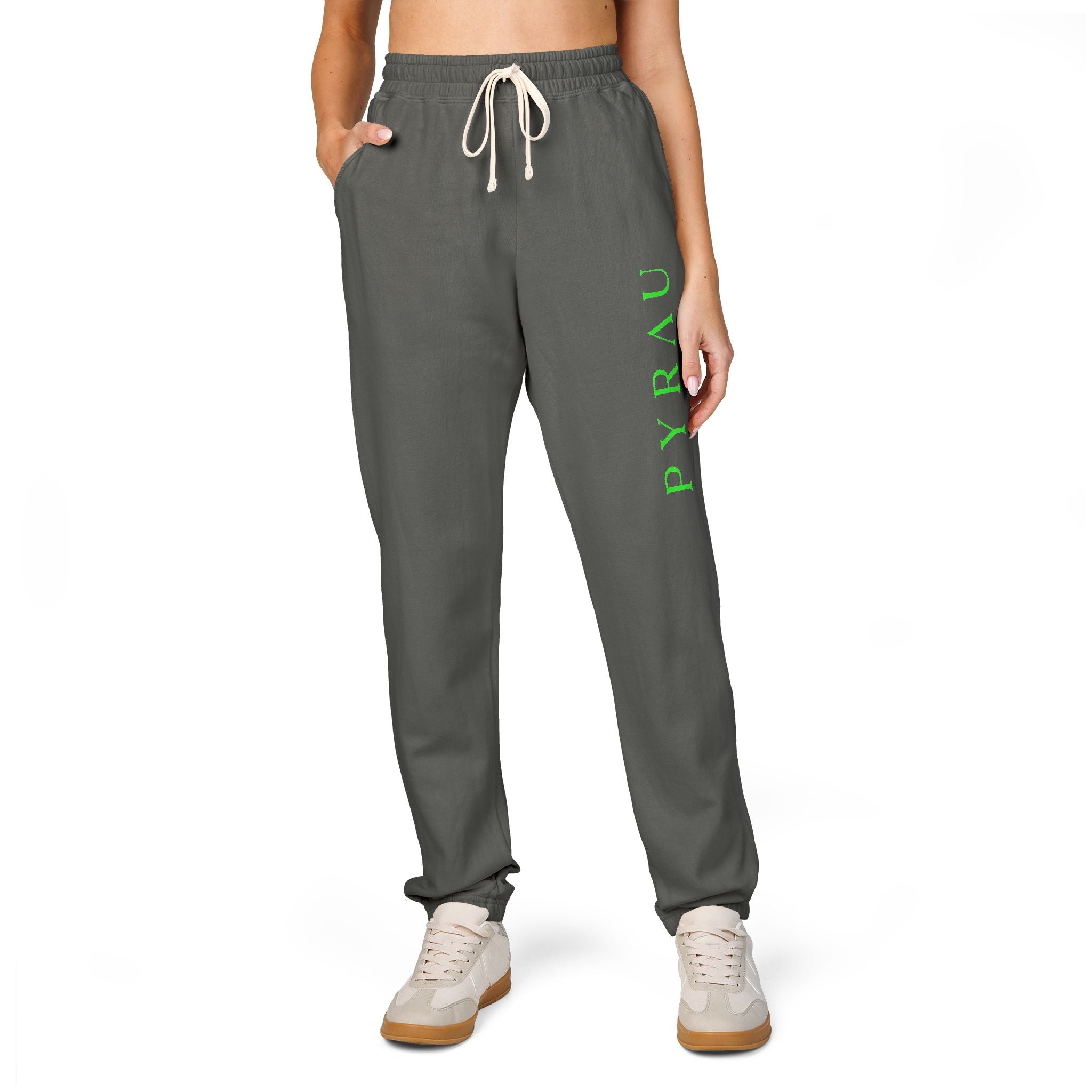 Fleece Pyrau Green Jogger - Sweatpant