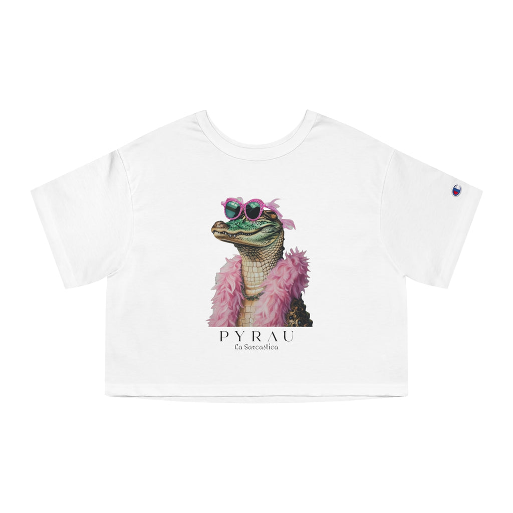 Champion & Pyrau Sunglasses Crocodile Cropped