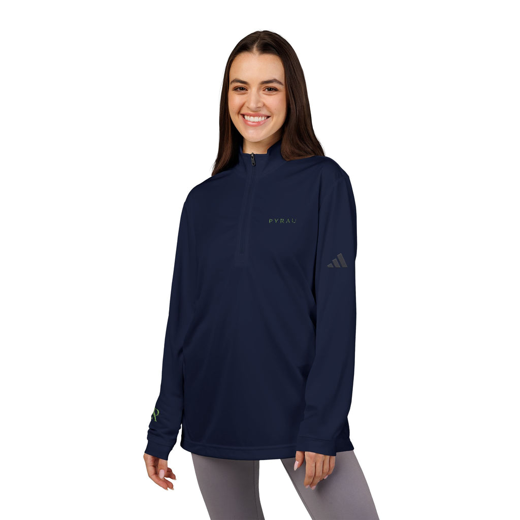 Adidas x Pyrau Embroidered Quarter-Zip Pullover