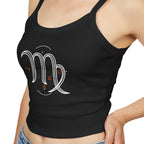 Virgo Zodiac Crop Tank Top