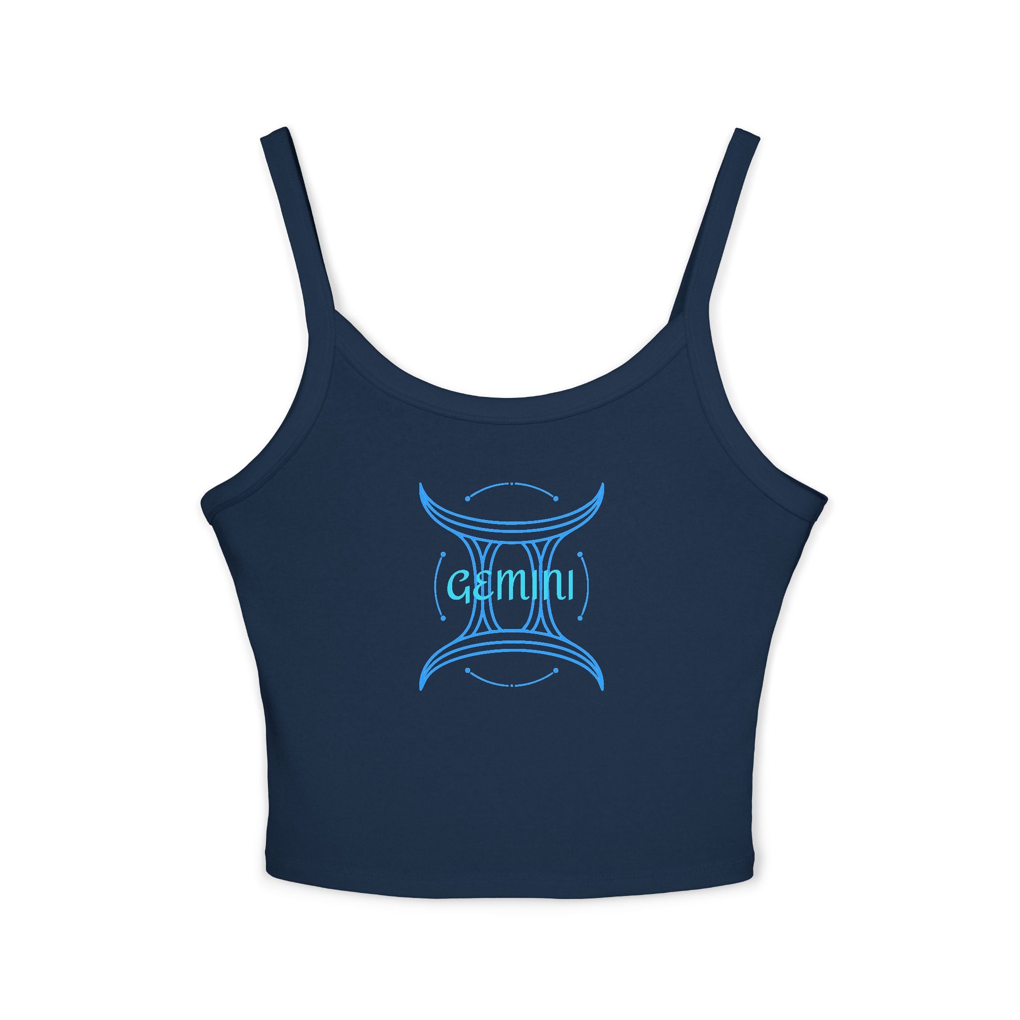 Gemini Crop Tank Top Zodiac