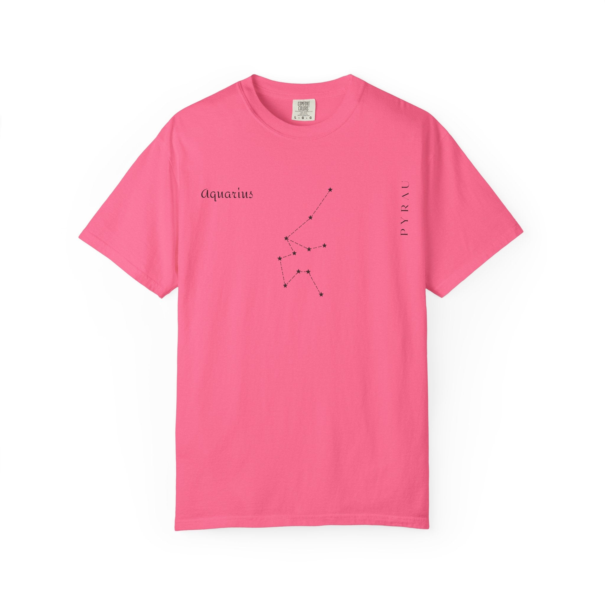 Aquarius Star Map T-shirt | Pyrau Zodiac