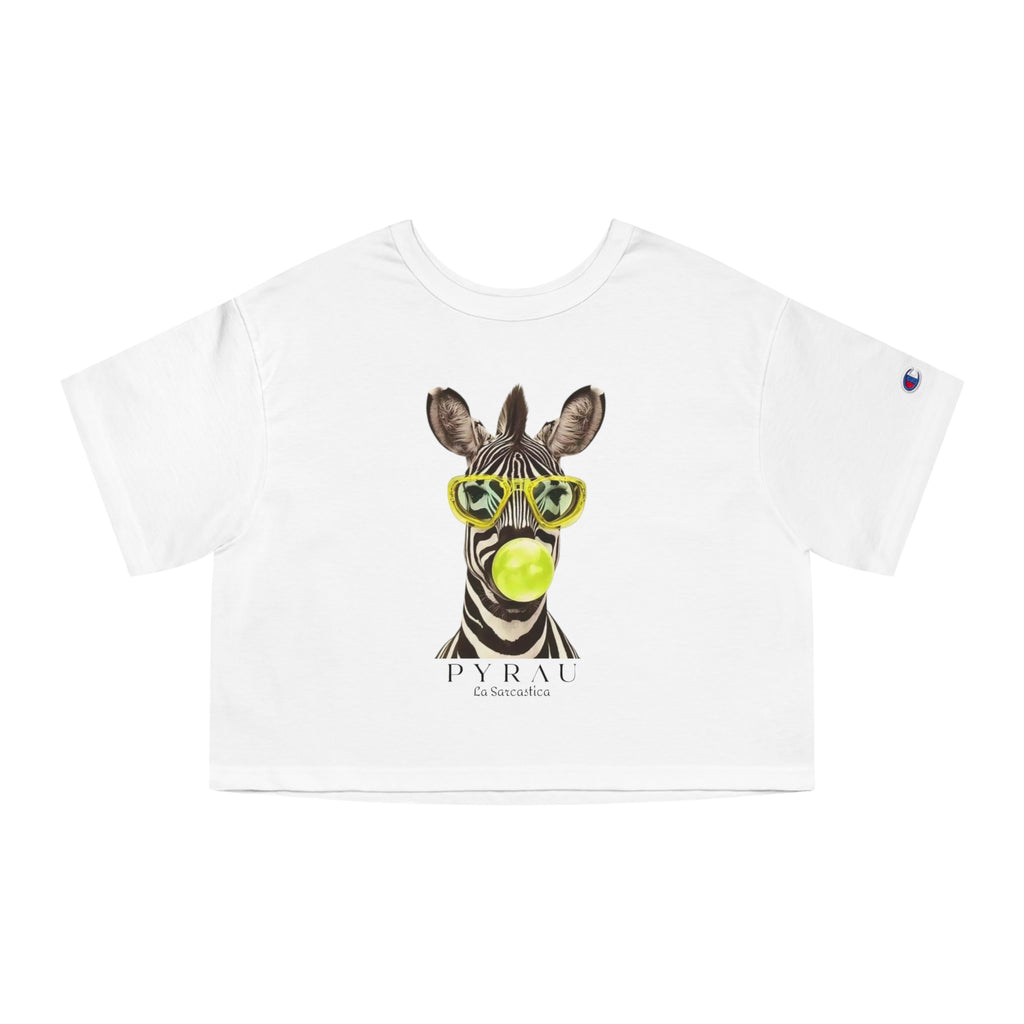 Champion & Pyrau Zebra with Sunglasses Crop