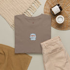 Embroidered Pig With Knife T-Shirt