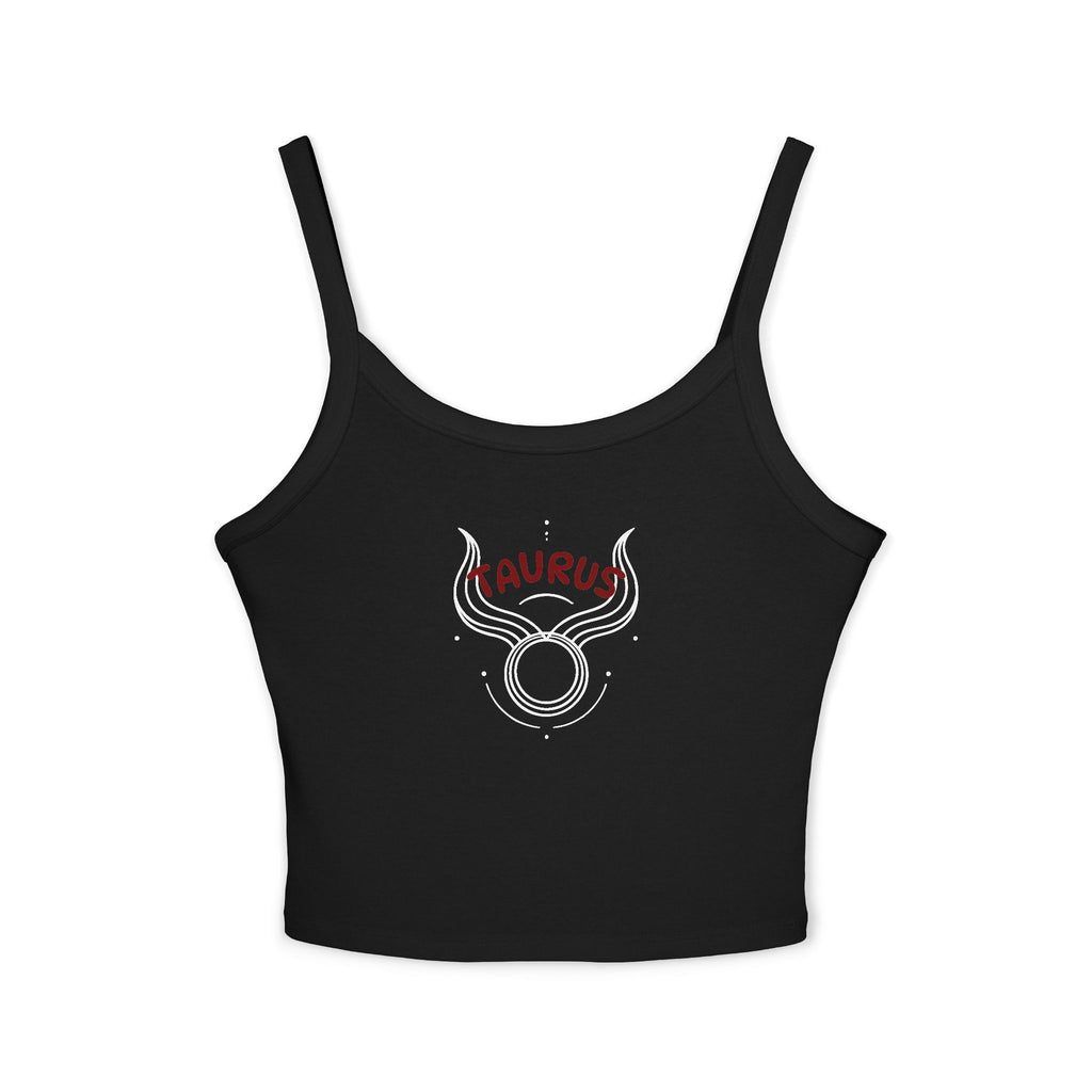Taurus Zodiac Crop Tank Top