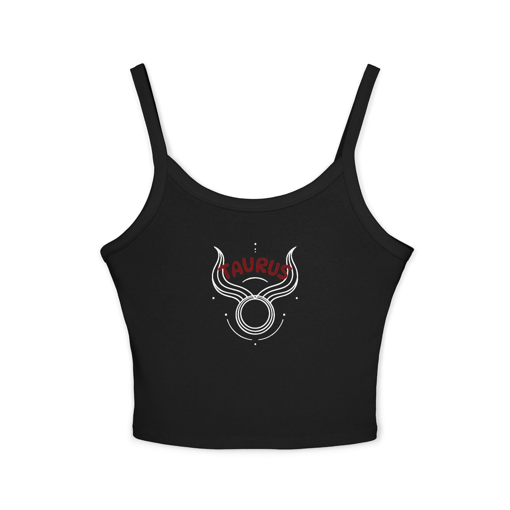 Taurus Zodiac Crop Tank Top