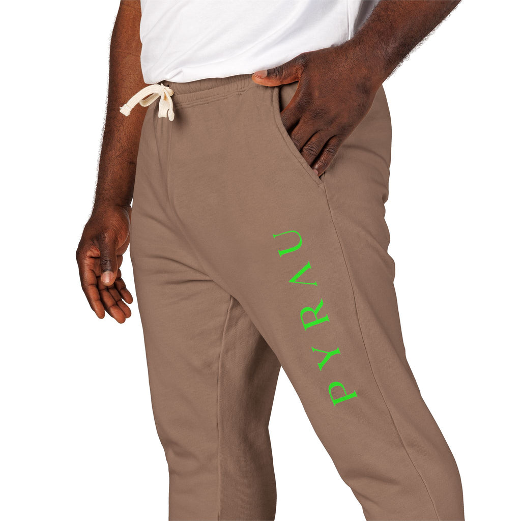 Fleece Pyrau Green Jogger - Sweatpant